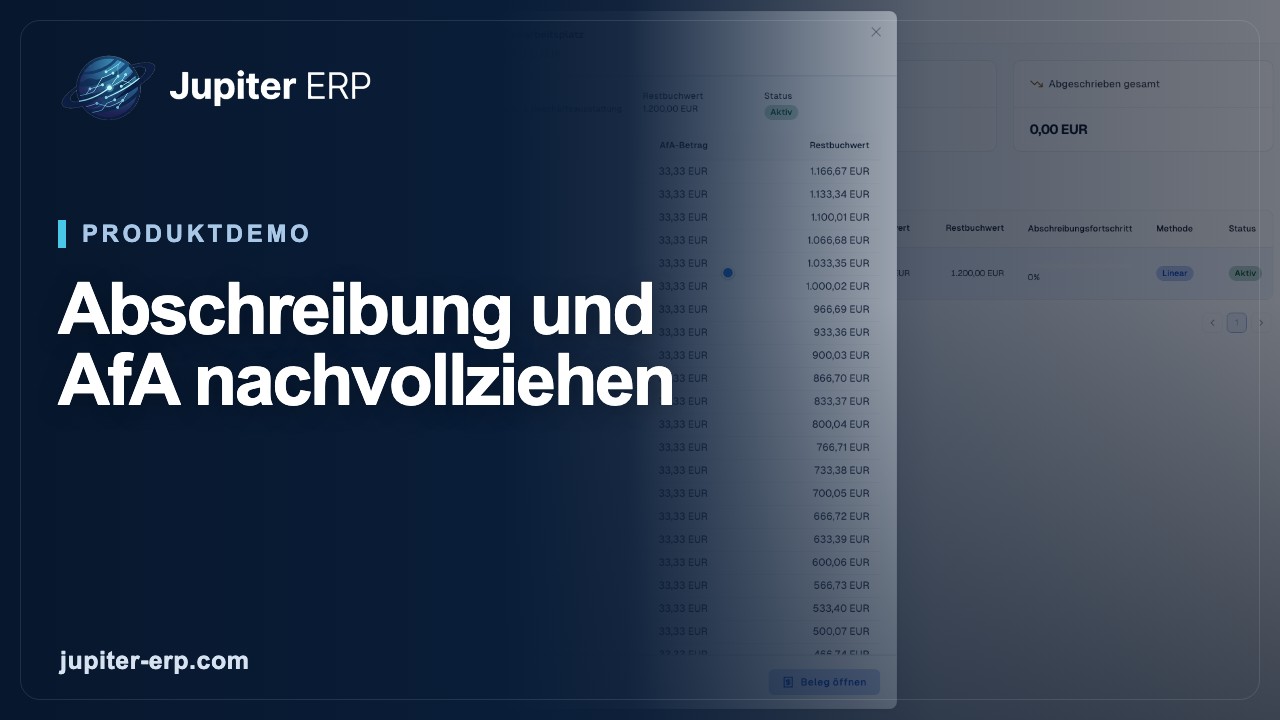 Video: Abschreibungen und AfA-Regeln