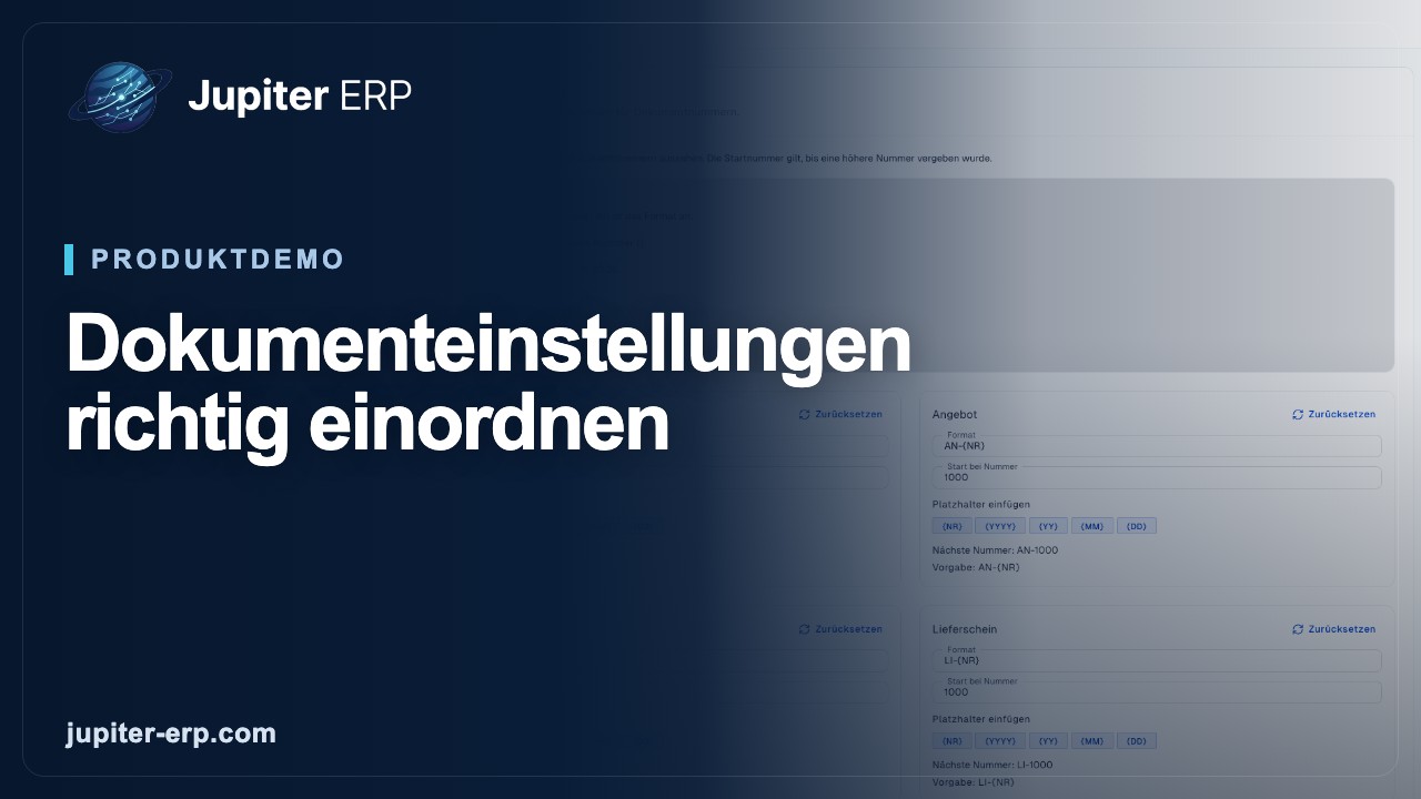 Video: Dokumenteinstellungen und Nummernformate