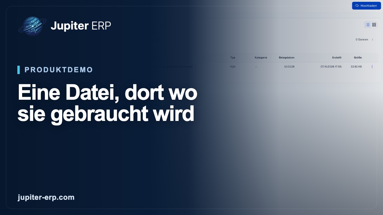 Video: Eine Datei, dort wo sie gebraucht wird