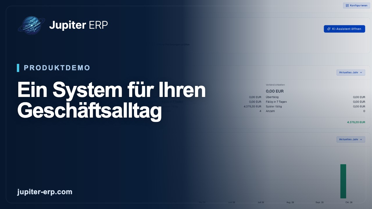 Vorschaubild zum Video: Produktüberblick Jupiter ERP